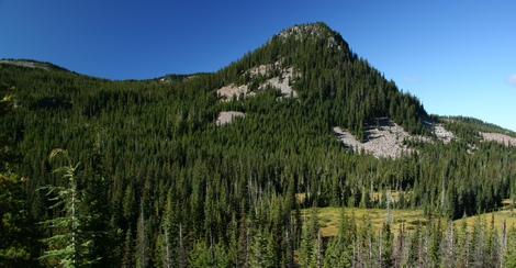 Pyramid Butte before the forest fire